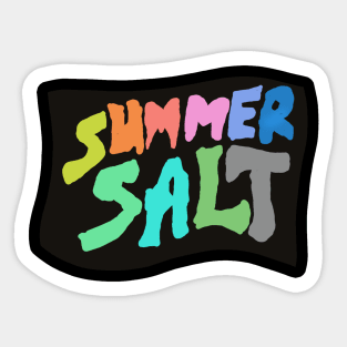 Summer Salt Flag Sticker Sticker